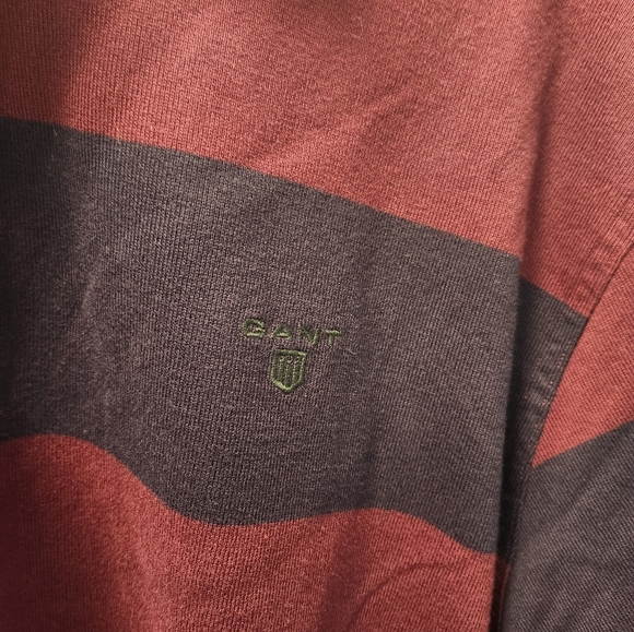 Men Gant long sleeves polo shirt,size XXL. - Picture 2 of 5